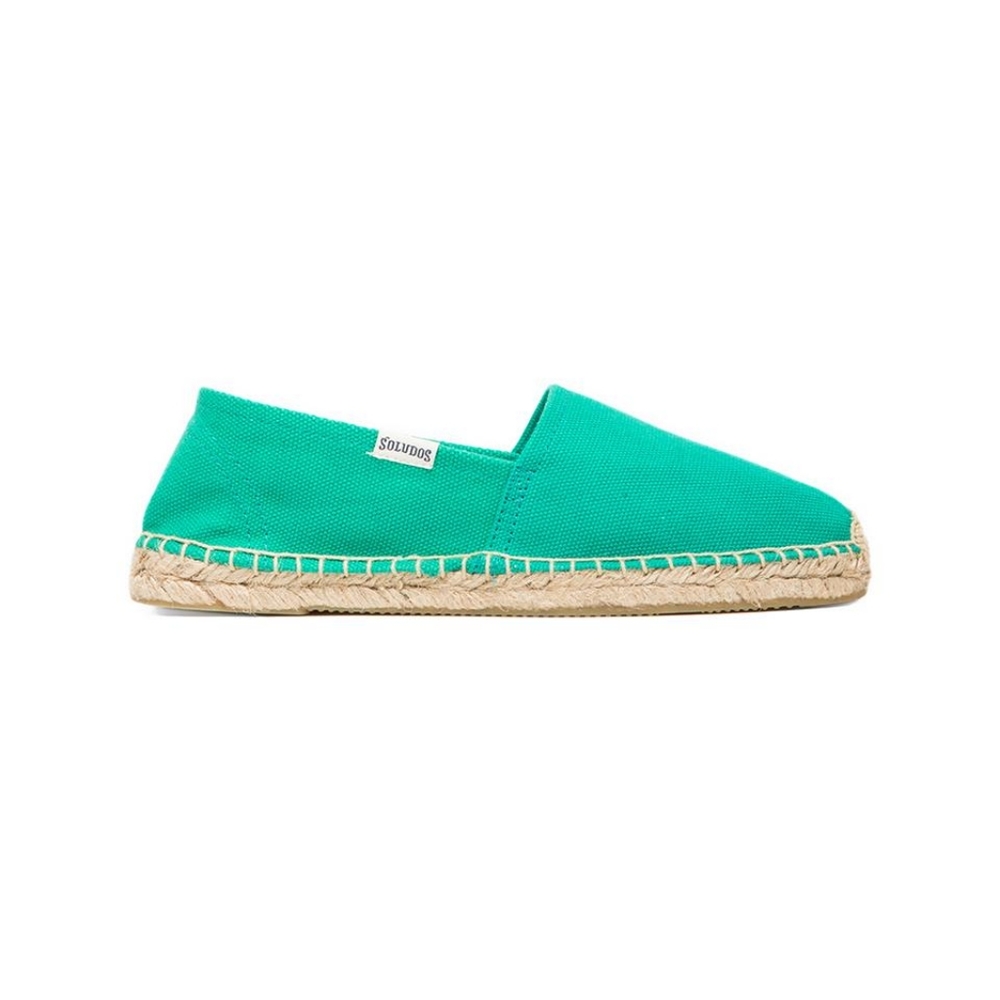 Soludos Dali Espadrille in Emerald